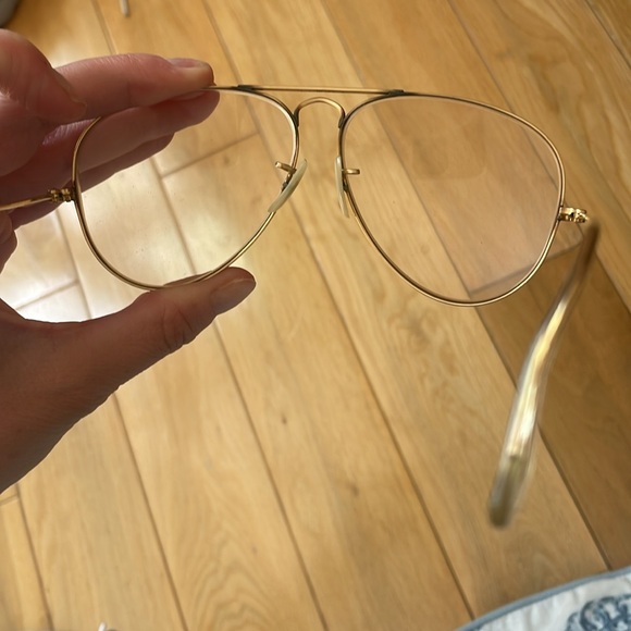 Vintage B&L 1/10 12k GF Ray Ban Clear Frames with original case - Picture 4 of 5